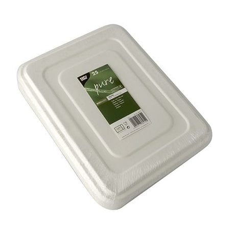 PAPSTAR Zuckerrohr-Deckel für Menü-Tray "pure"