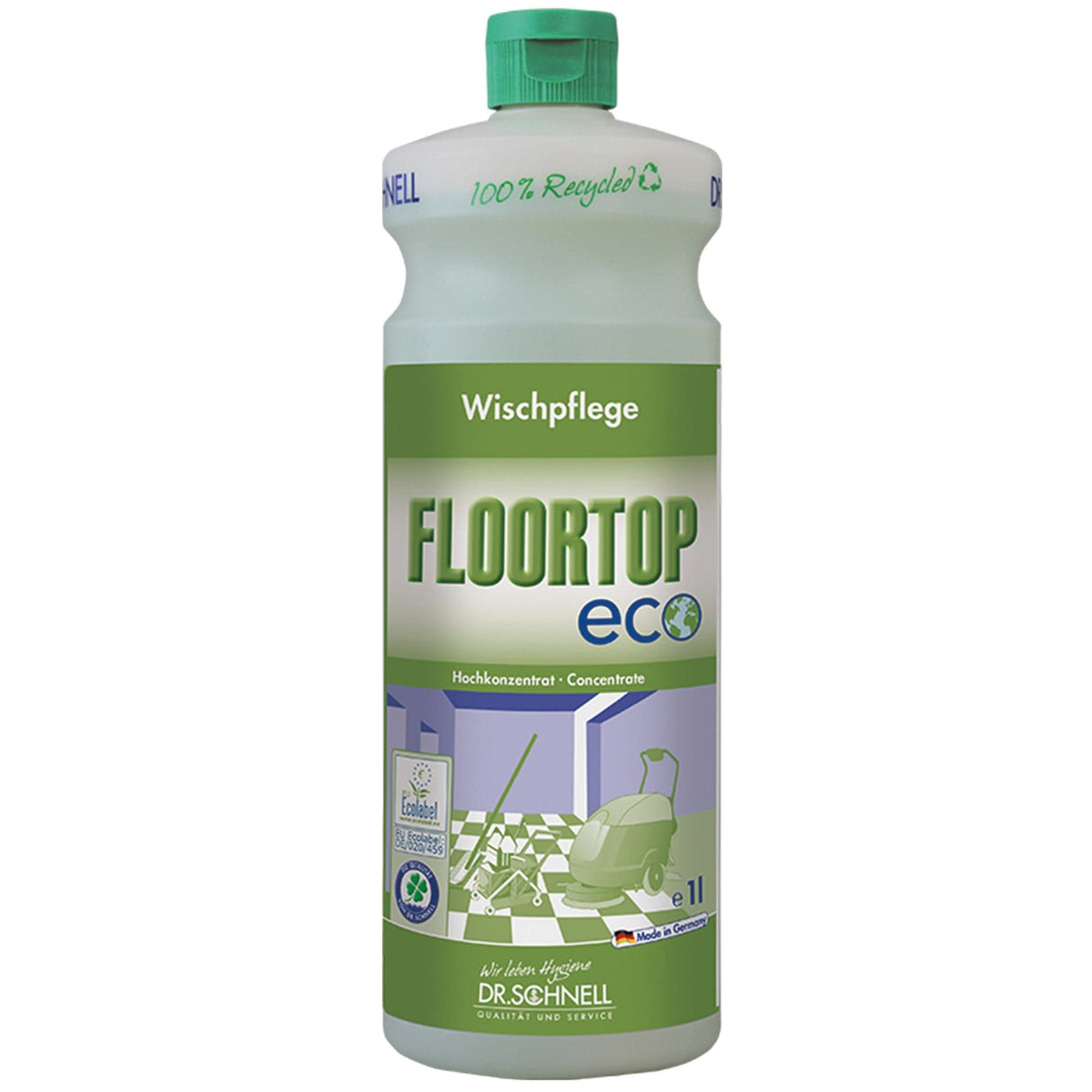 Dr. Schnell Floortop ECO Wischpflege Inhalt: 1 Liter Flasche