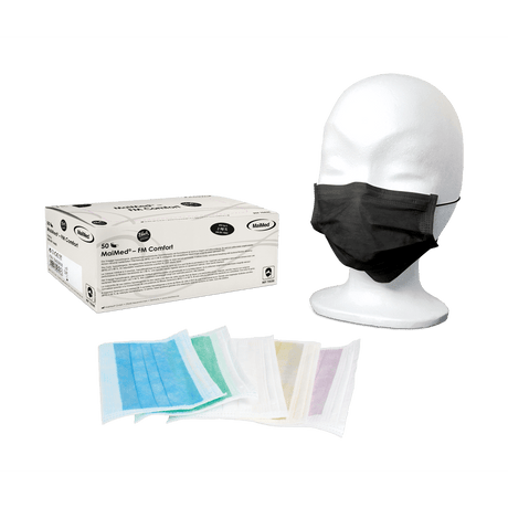 MaiMed-FM Comfort medizinischer Mundschutz OP-Maske mit Gummiband