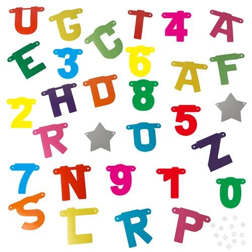 PAPSTAR Girlanden-Kette, individualisierbar