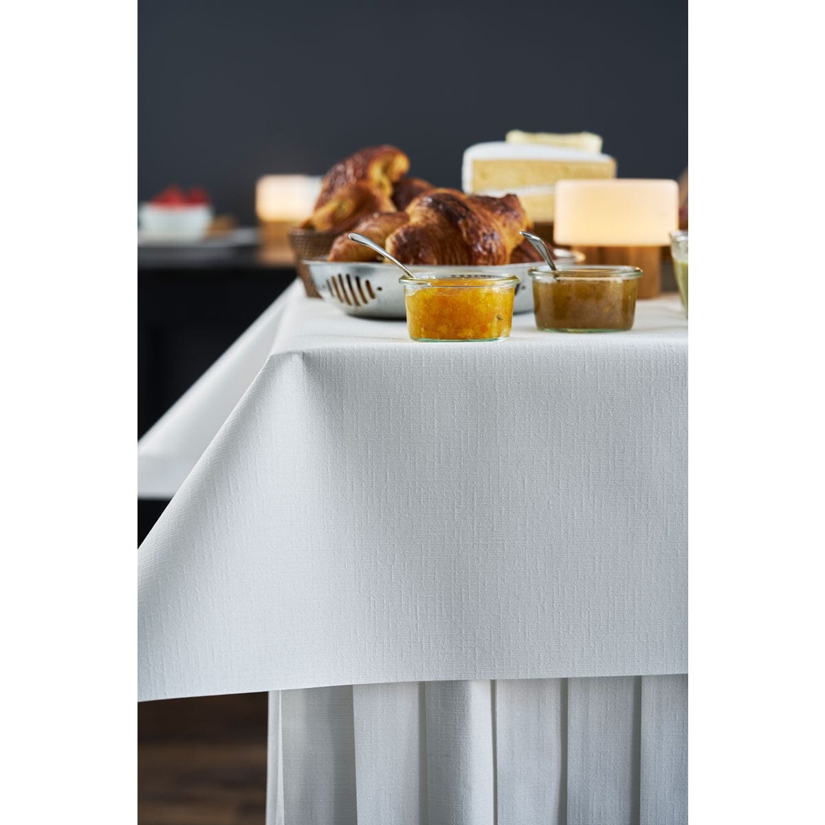 Duni Evolin Tischdeckenrolle 1,20 x 20 m Farbvariante: Weiß