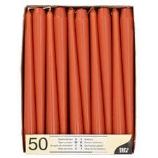 PAPSTAR Leuchterkerzen, 22 mm Farbvariante: Rost