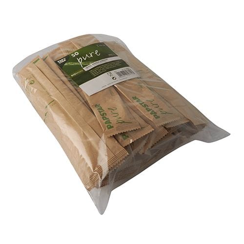 PAPSTAR Holz-Löffel "pure", einzeln in Papier verpackt