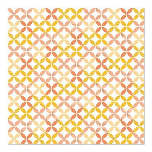 PAPSTAR Motiv-Servietten "Graphic" Farbvariante: Orange