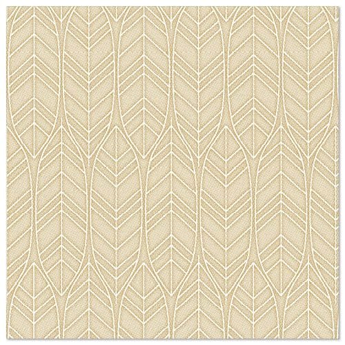 PAPSTAR Motiv-Servietten "ROYAL Collection Leaves"