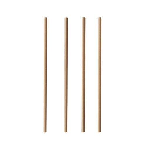 PAPSTAR Papier-Trinkhalm "pure" braun