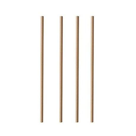 PAPSTAR Papier-Trinkhalm "pure" braun