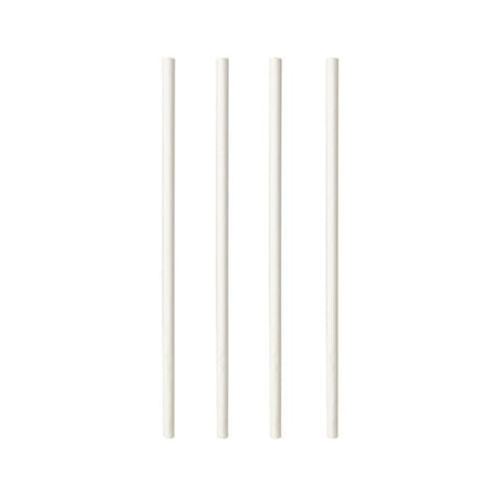 PAPSTAR Papier-Trinkhalm "pure", weiß