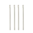 PAPSTAR Papier-Trinkhalm mit Löffel "pure" Farbvariante: Weiß