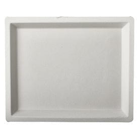 PAPSTAR Zuckerrohr-Teller "pure" eckig Größe: Größe 1