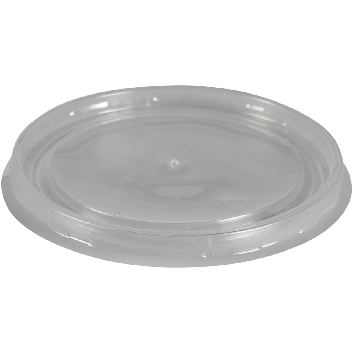 ABENA® Deckel für Pappschalen, transparent, PP, Ø 11,1 cm 1 Karton (10 Packungen × 50 Stück)