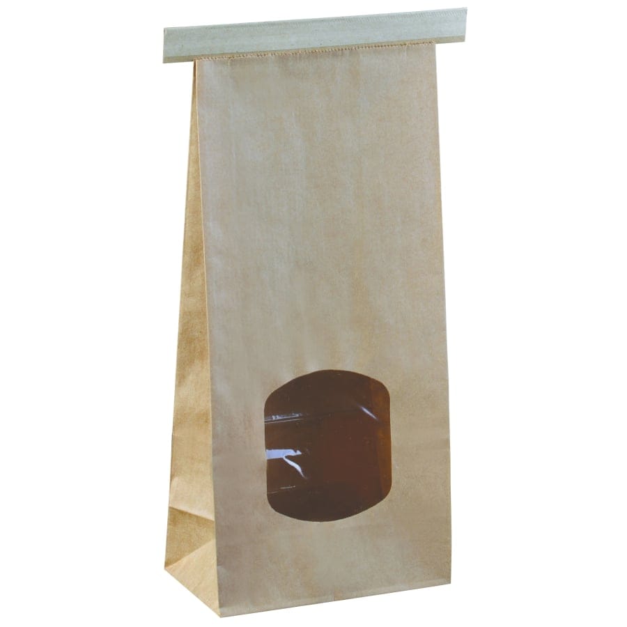 ABENA® Druckverschlussbeutel, Sichtfenster, 11,5 x 7,2 x 24,6 cm