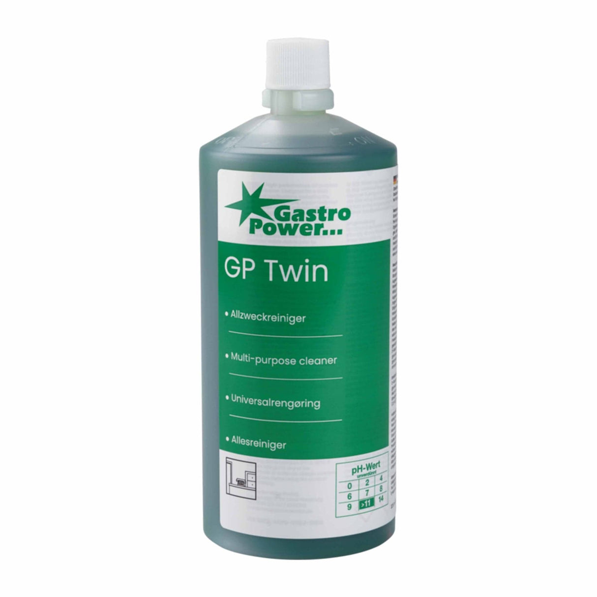 ABENA® GastroPower GP Twin Allzweckreiniger, gebrauchsfertig 325 ml Flasche