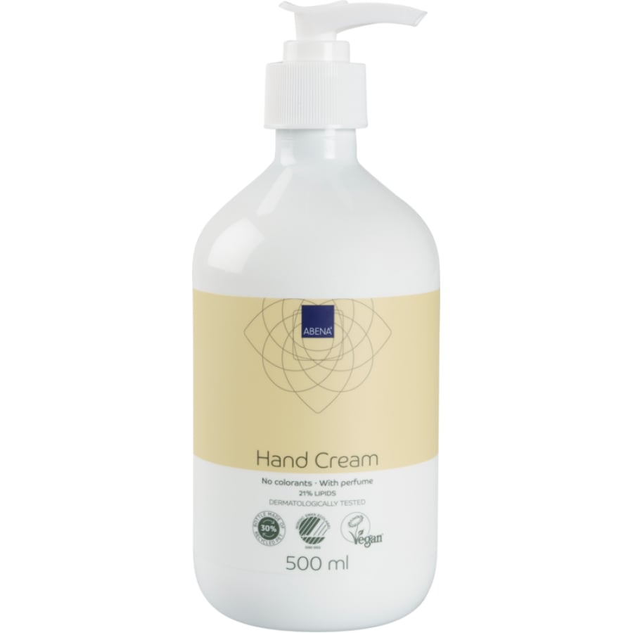 ABENA Handcreme, Fettgehalt 21 %, parfümiert 500 ml