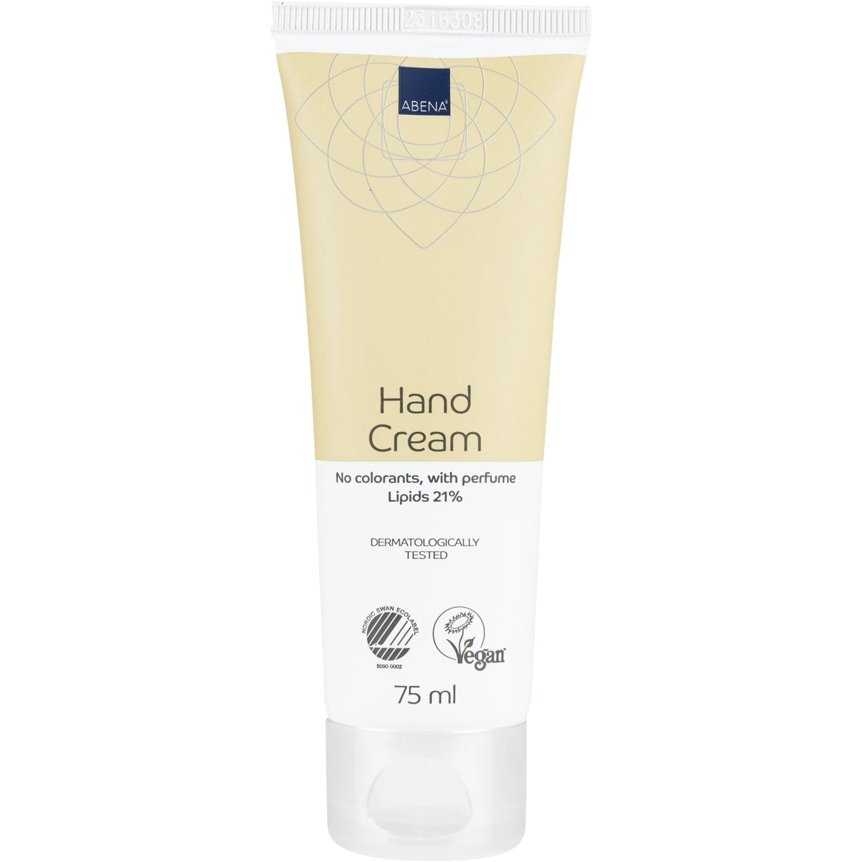 ABENA Handcreme, Fettgehalt 21 %, parfümiert 75 ml Tube
