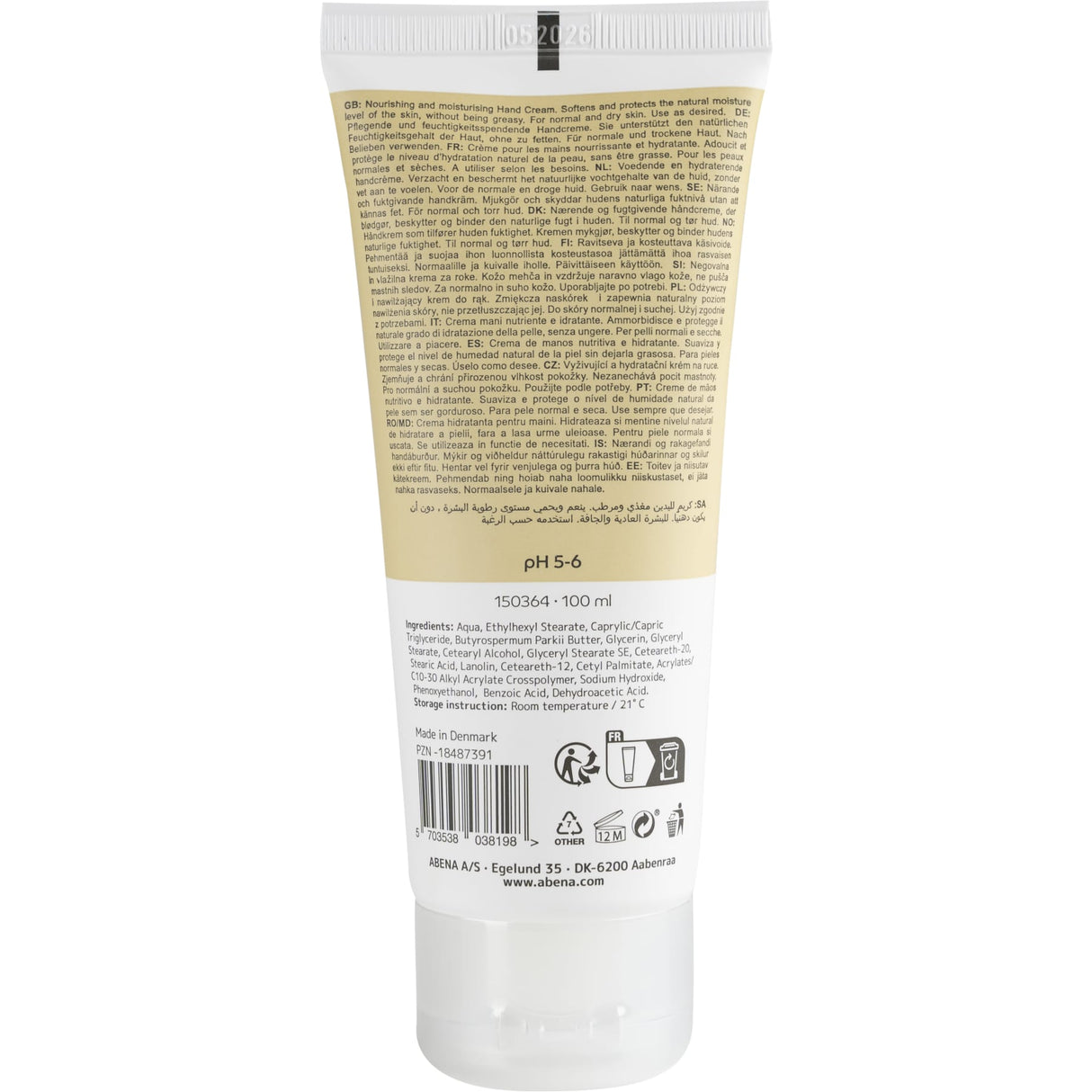 ABENA Handcreme, hautfreundlich