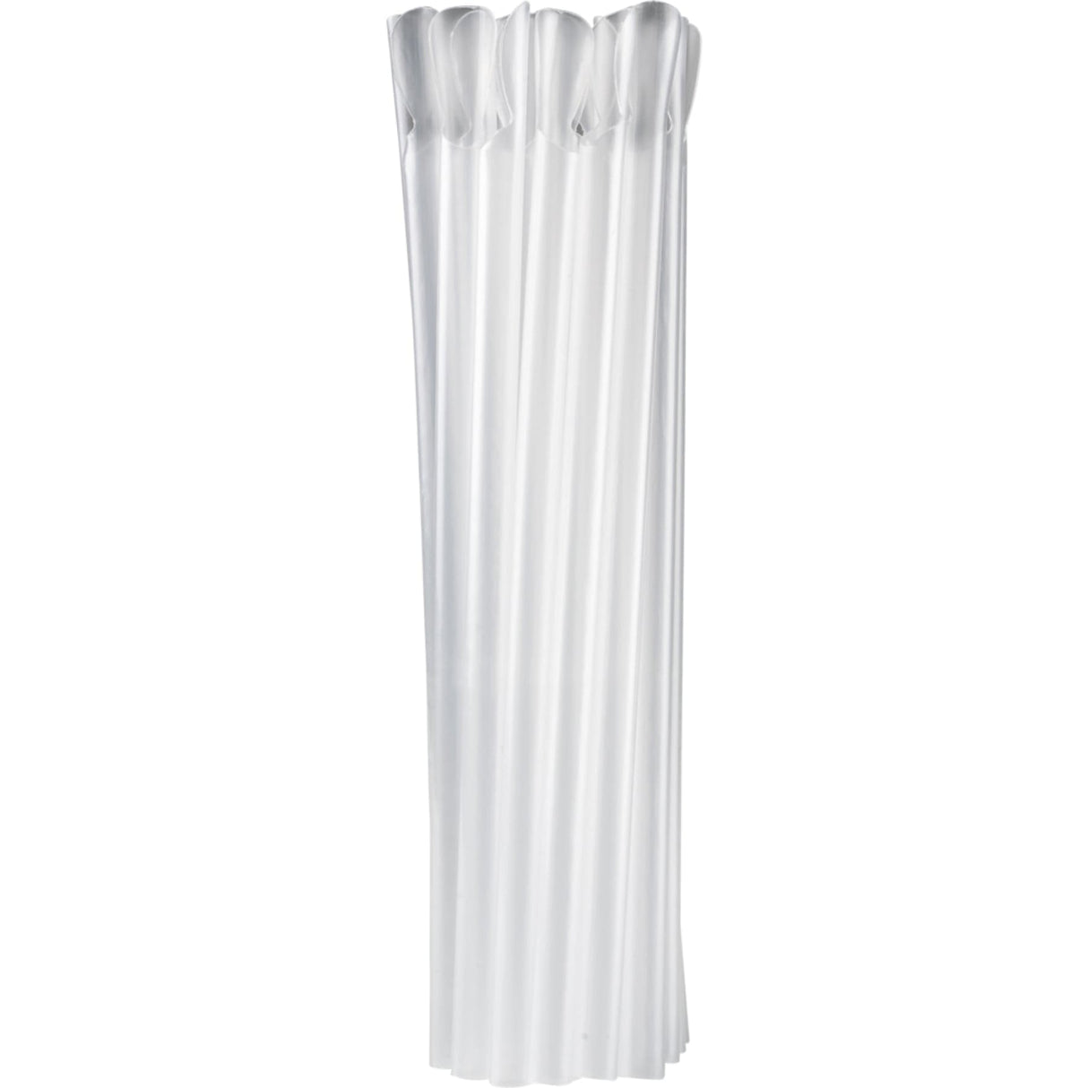 ABENA® Mehrweg Trinkhalme mit Löffel, 21 cm, Ø 8 mm, transparent 1 Packung (250 Stück)