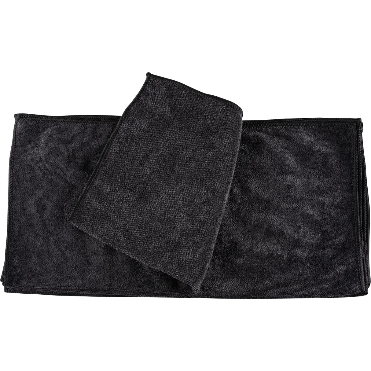 ABENA® Mikrofasertuch Shiny-Stretch, 40x40 cm, schwarz
