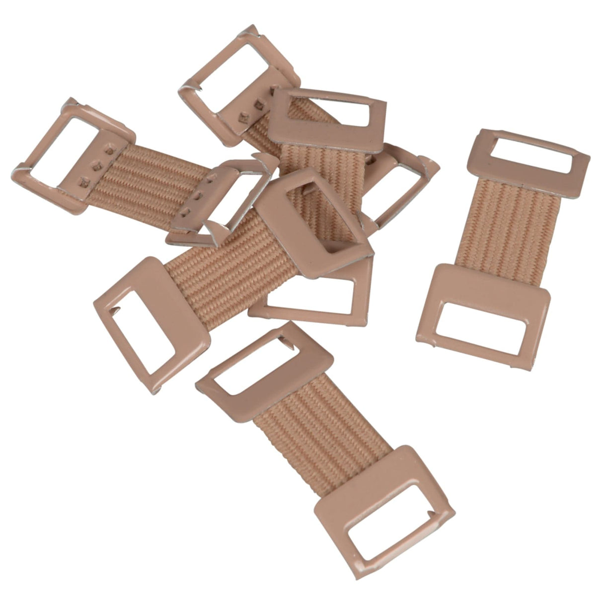 ABENA® Verbandklammern, 1,5 x 3,4 cm, hellbraun 1 Karton (64 Packungen × 100 Stück)