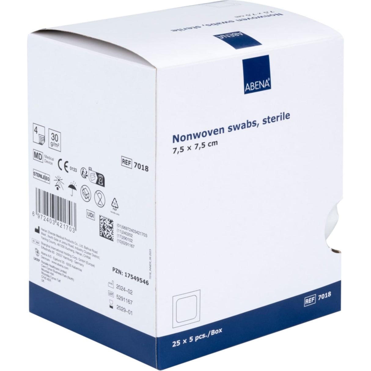 ABENA® Vlieskompresse, steril