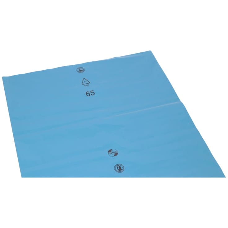 DEISS PREMIUM Abfallsack 120 Liter, blau