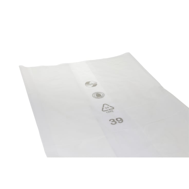 DEISS PREMIUM Abfallsäcke ca. 250 Liter transparent, Typ 60