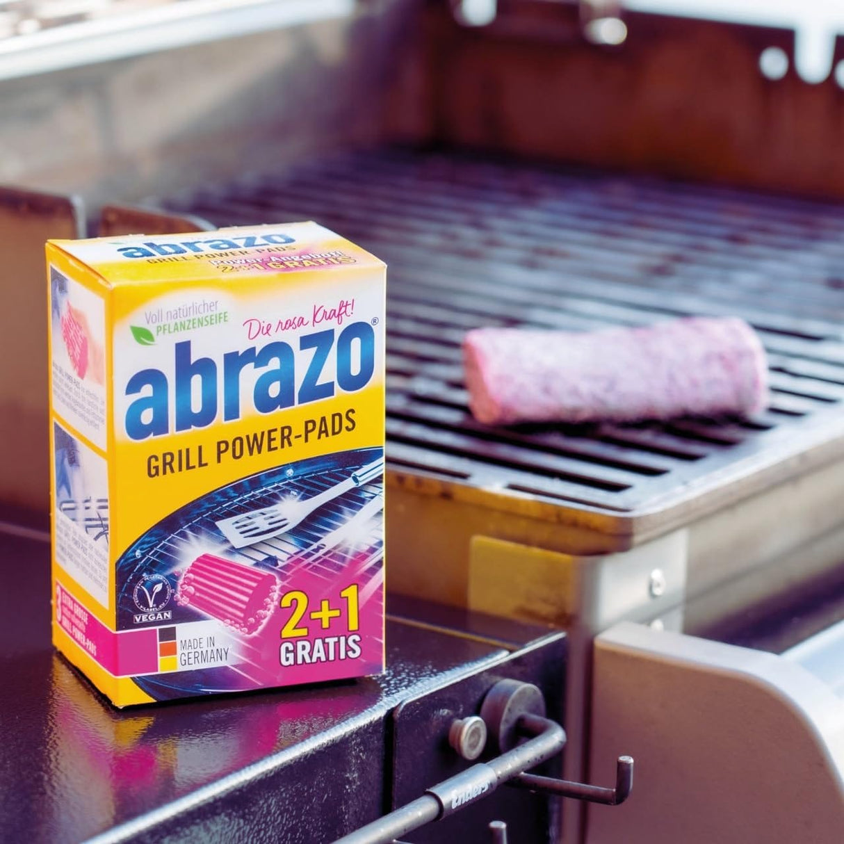 abrazo Grill POWER-PADS – die XXL-Reinigungspower für Grill und Co.