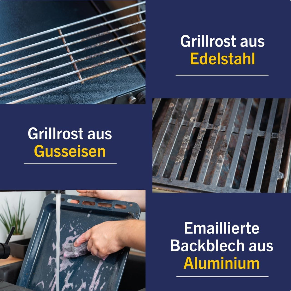 abrazo Grill POWER-PADS – die XXL-Reinigungspower für Grill und Co.