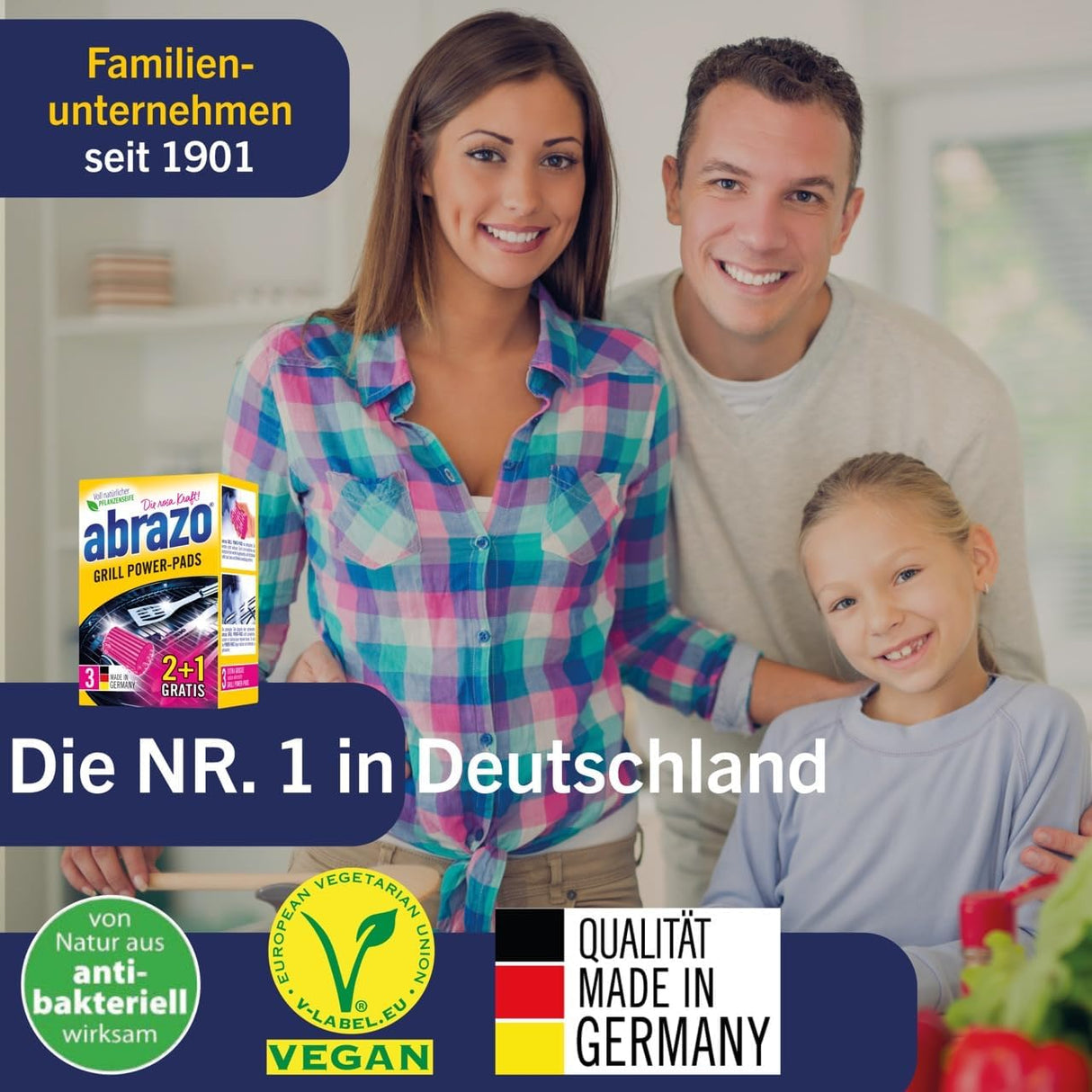 abrazo Grill POWER-PADS – die XXL-Reinigungspower für Grill und Co.