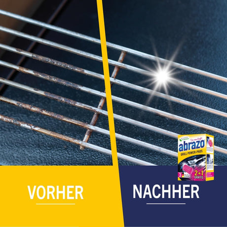 abrazo Grill POWER-PADS – die XXL-Reinigungspower für Grill und Co.