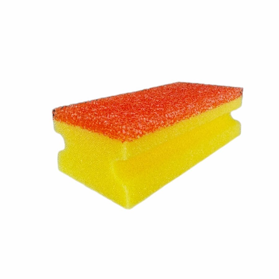 Arcora LONGLIFE SPONGE Reinigungsschwamm, langlebig gelb-orange – 1 Stück