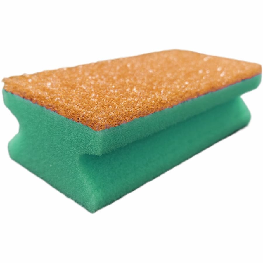 Arcora LONGLIFE SPONGE Reinigungsschwamm, langlebig grün-orange – 1 Karton = 100 Stück