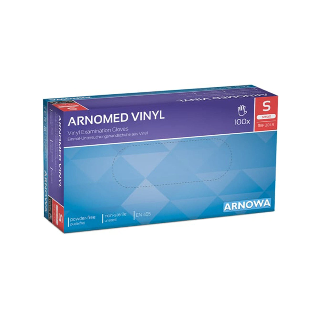 ARNOMED Vinyl PF Einmalhandschuhe, puderfrei, transparent Variante 8