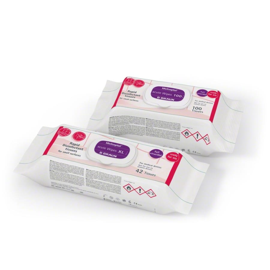 B. Braun Meliseptol® acute Wipes Flowpack Desinfektionstücher