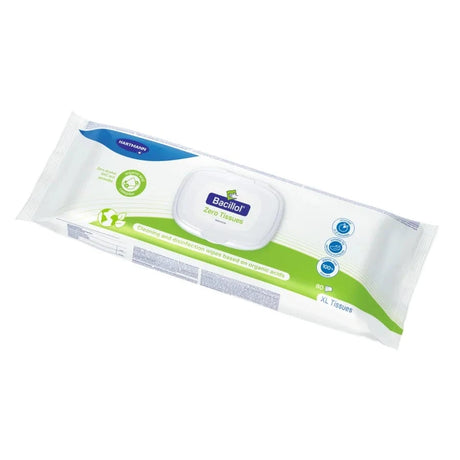 Bacillol Zero Tissues Flächendesinfektionstücher Variante: 80 Tücher XL FlowPack 20 x 30 cm
