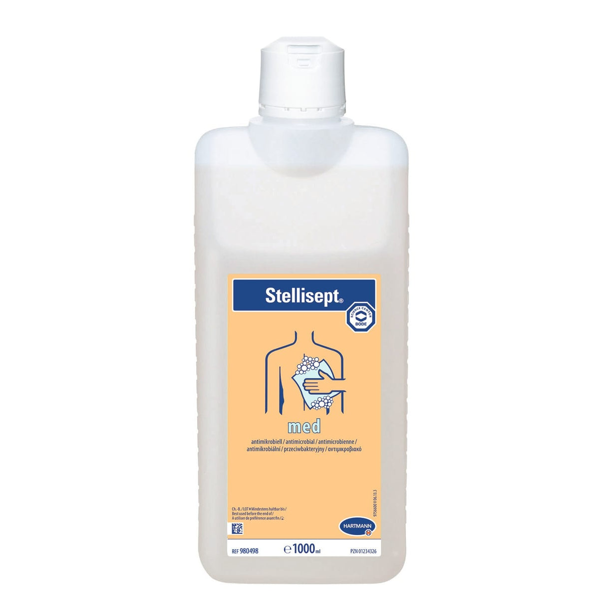 Bode Stellisept med Waschlotion antibakteriell Hautpflege 1000 ml