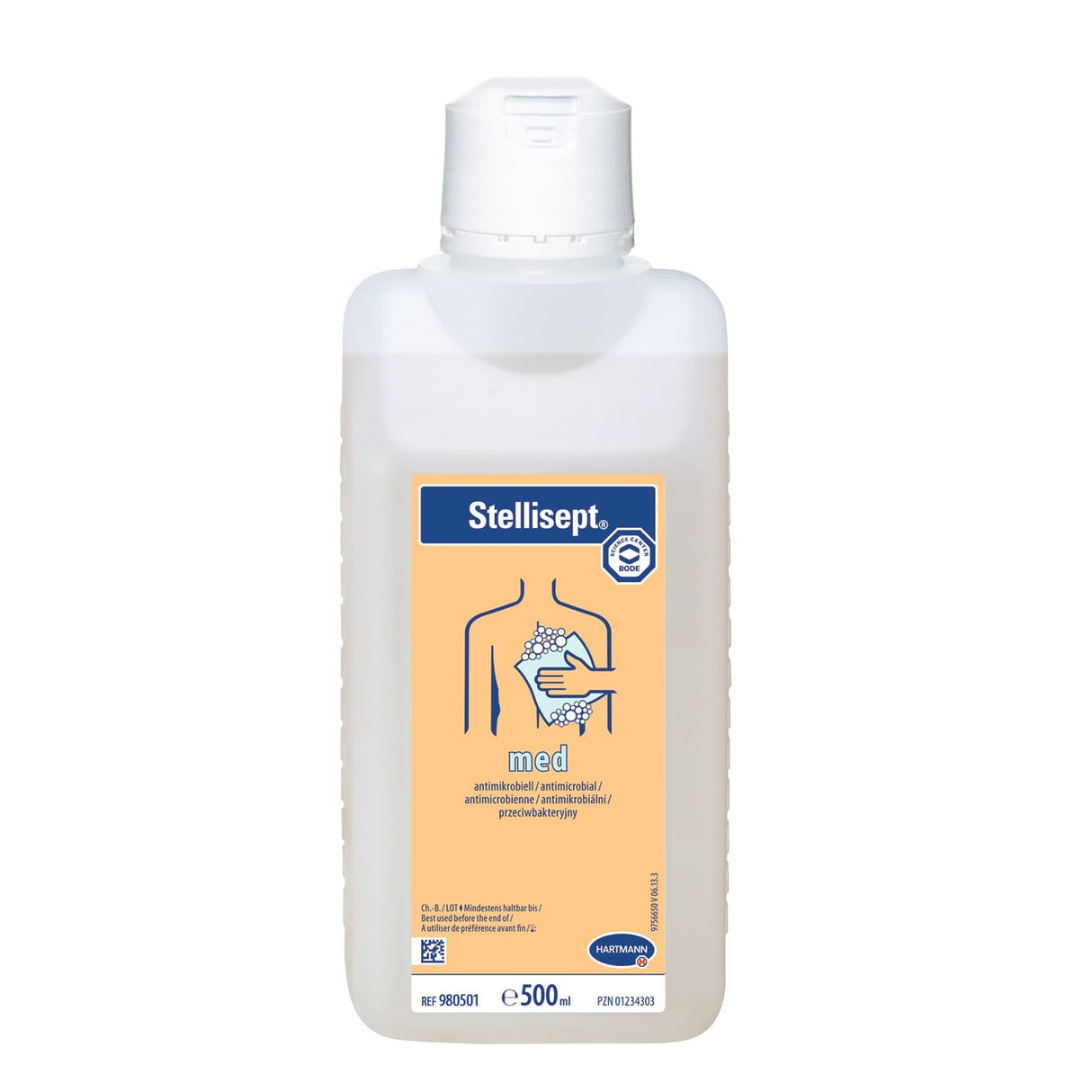 Bode Stellisept med Waschlotion antibakteriell Hautpflege 500 ml