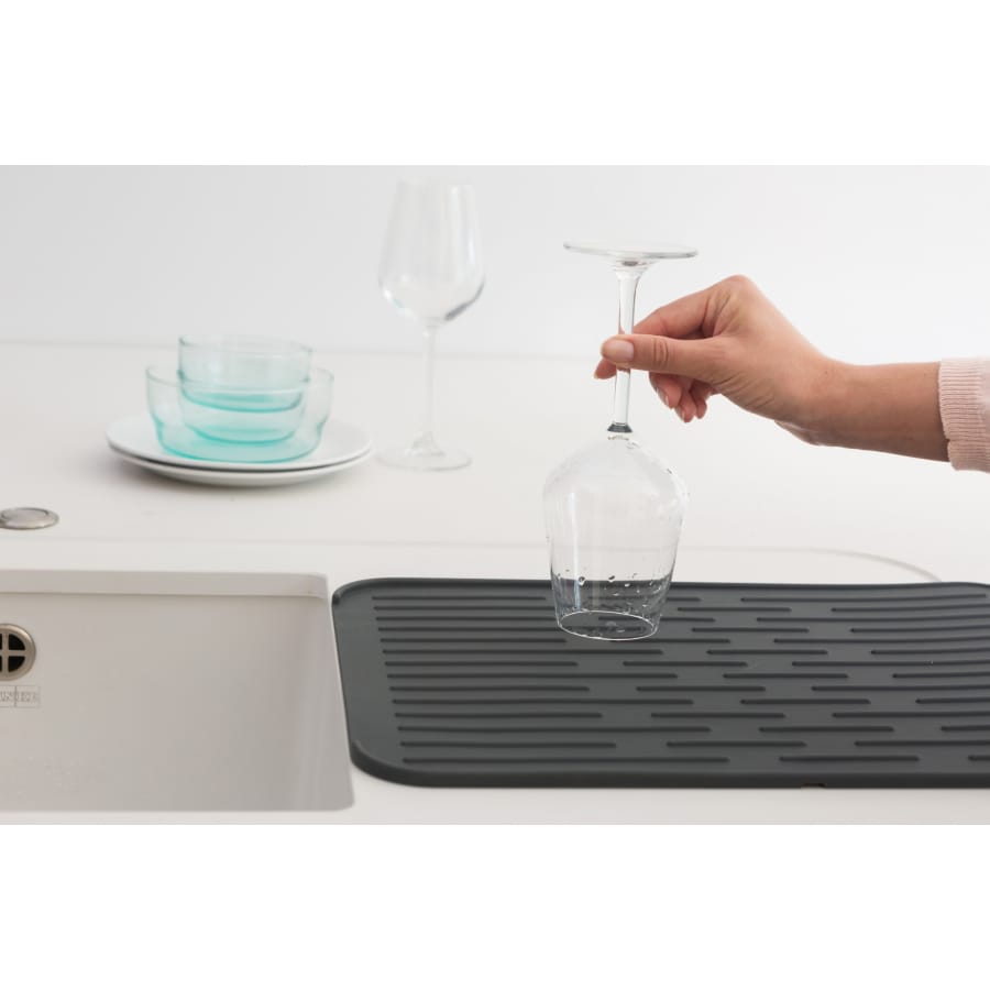 Brabantia Abtropfmatte Silikon, 32,5 x 43,8 cm
