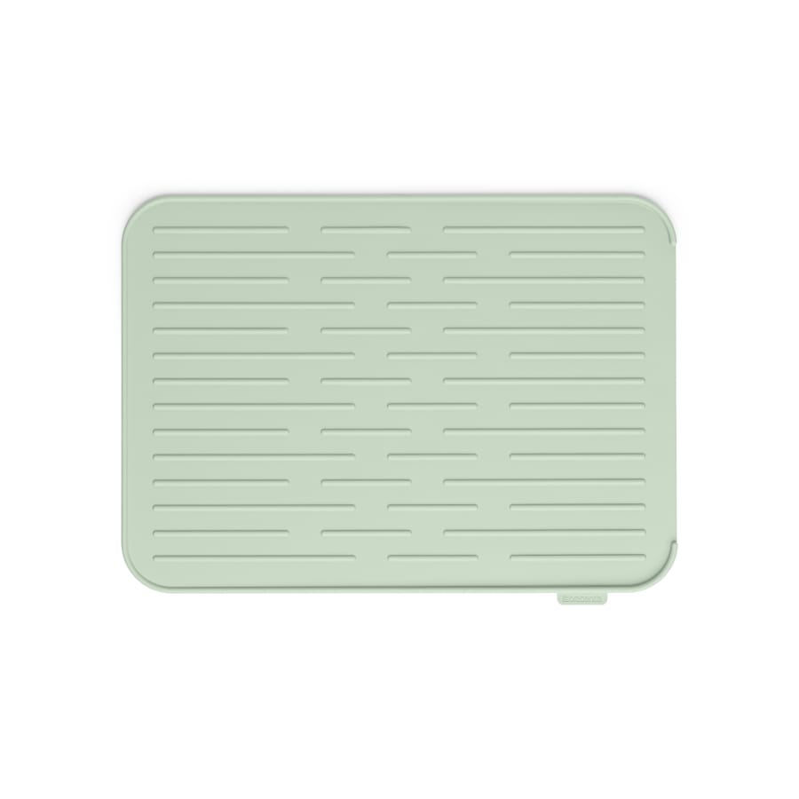 Brabantia Abtropfmatte Silikon, 32,5 x 43,8 cm jade green