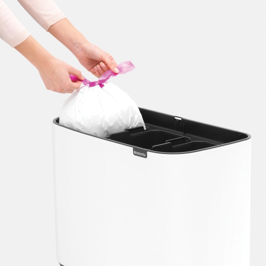 Brabantia Bo Touch Bin Abfalleimer, 3 x 11 Liter