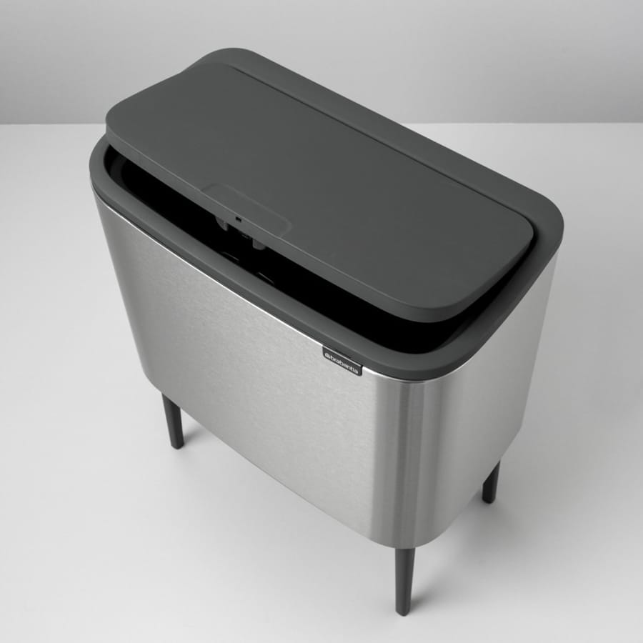 Brabantia Bo Touch Bin Abfalleimer, 3 x 11 Liter