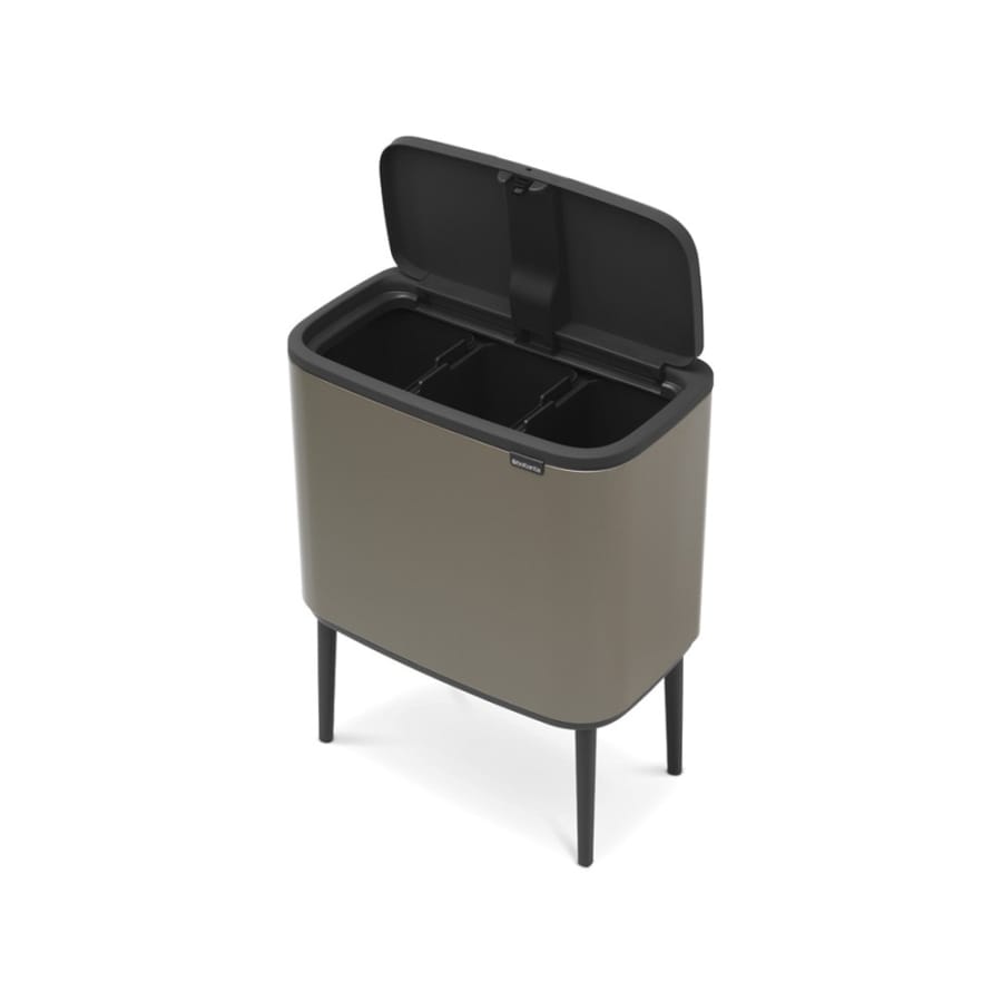 Brabantia Bo Touch Bin Abfalleimer, 3 x 11 Liter