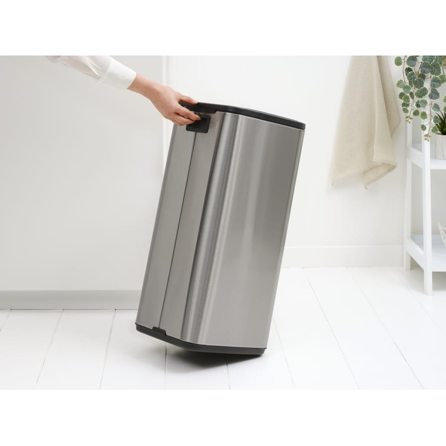Brabantia Bo Touch Bin Abfalleimer mit Soft-Touch-Öffnung, 30 Liter