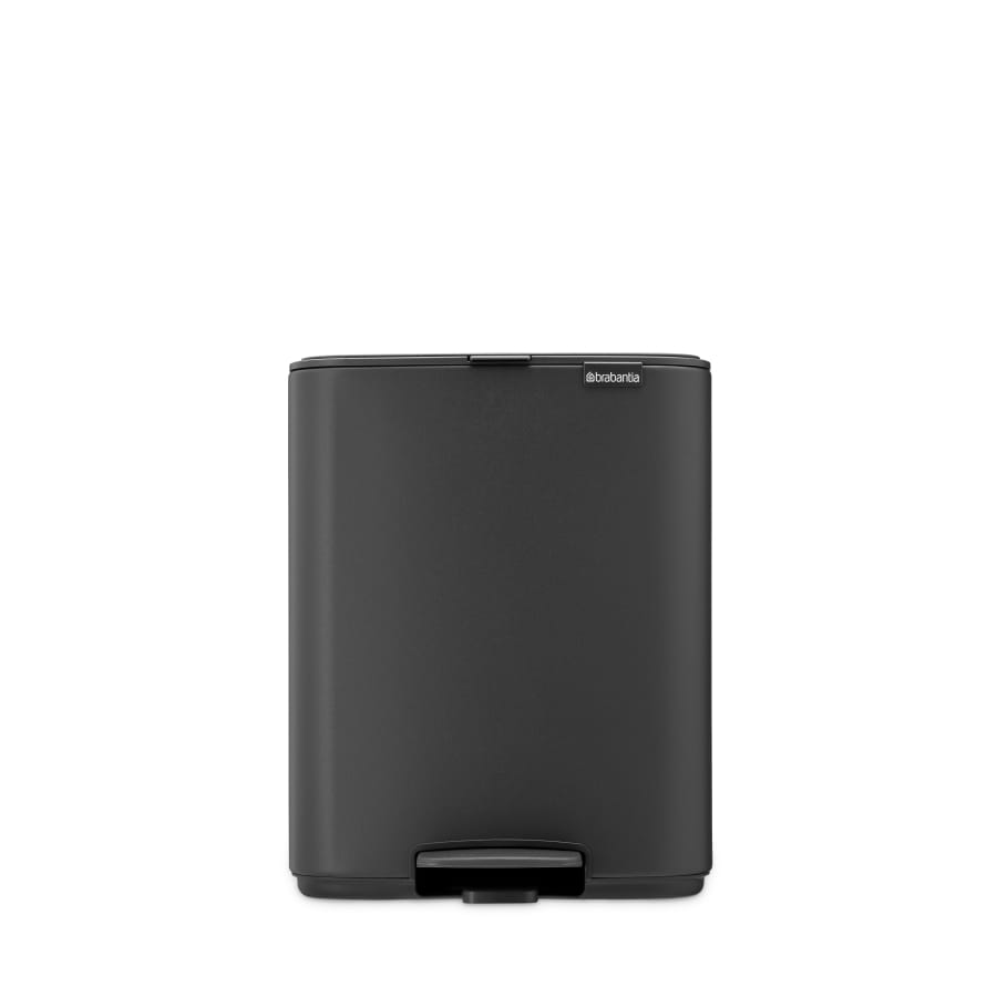 Brabantia Bo Treteimer, 12 Liter mineral infinite grey