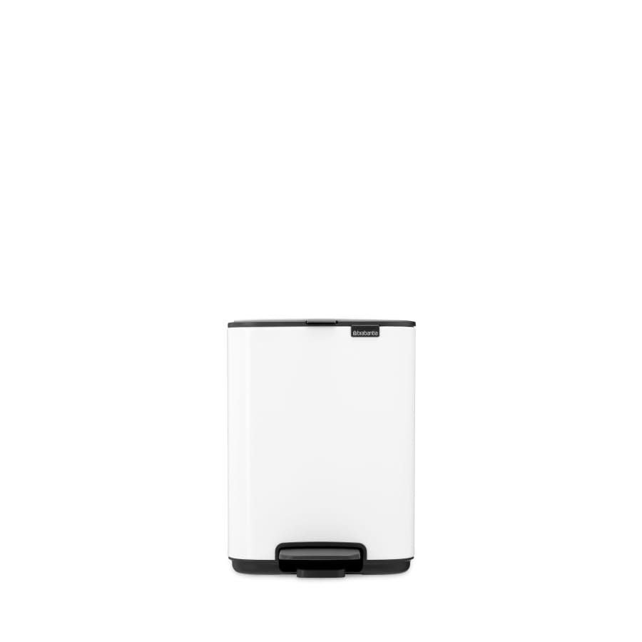 Brabantia Bo Treteimer, 4 Liter weiß