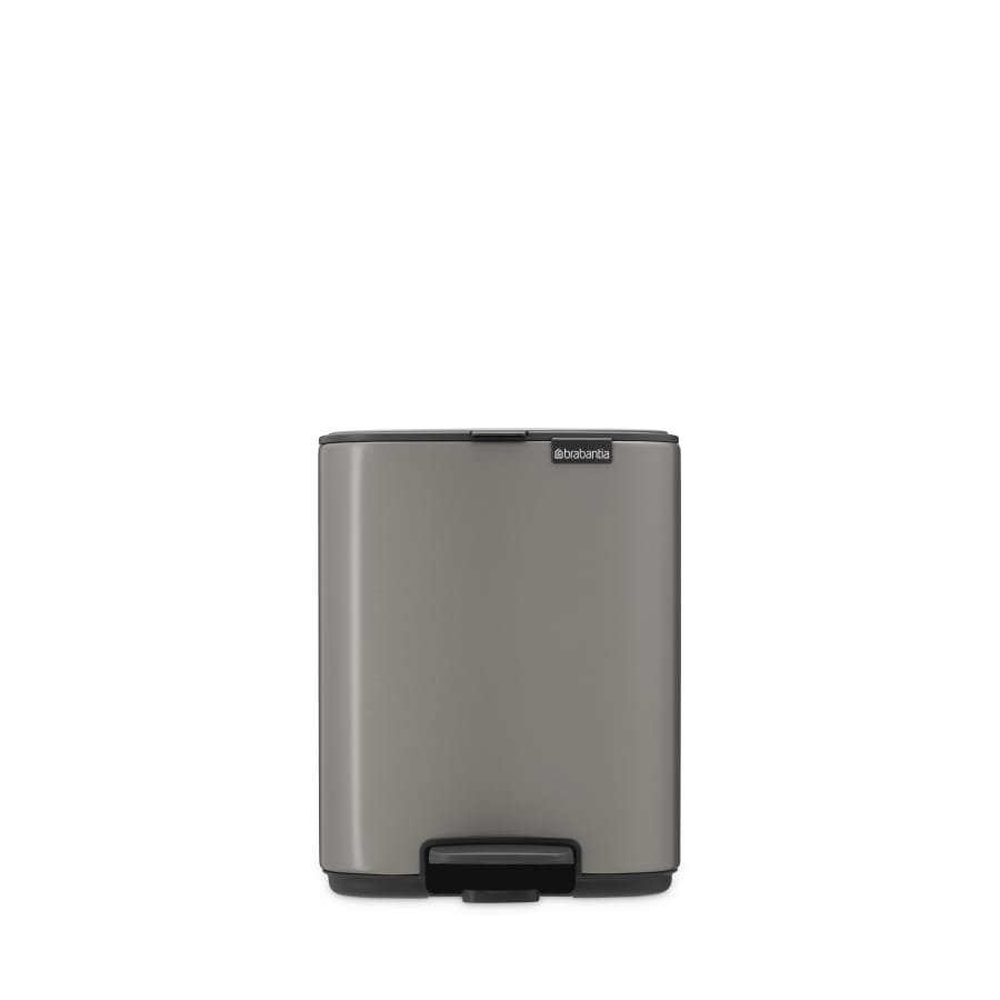 Brabantia Bo Treteimer, 7 Liter platinum