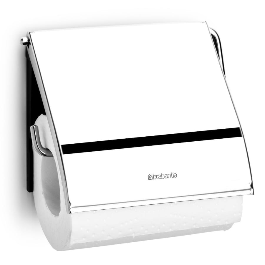 Brabantia Classic Toilettenpapierhalter, Wandmontage brilliant steel