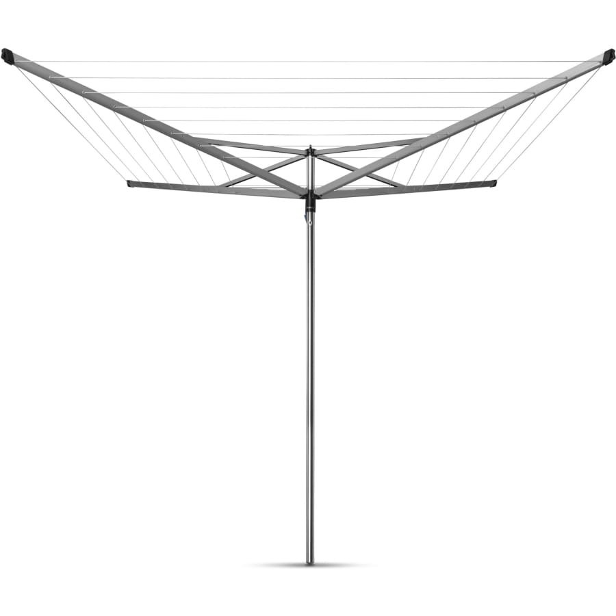 Brabantia Compact Wäschespinne, 40 Meter, mit Bodenhülse