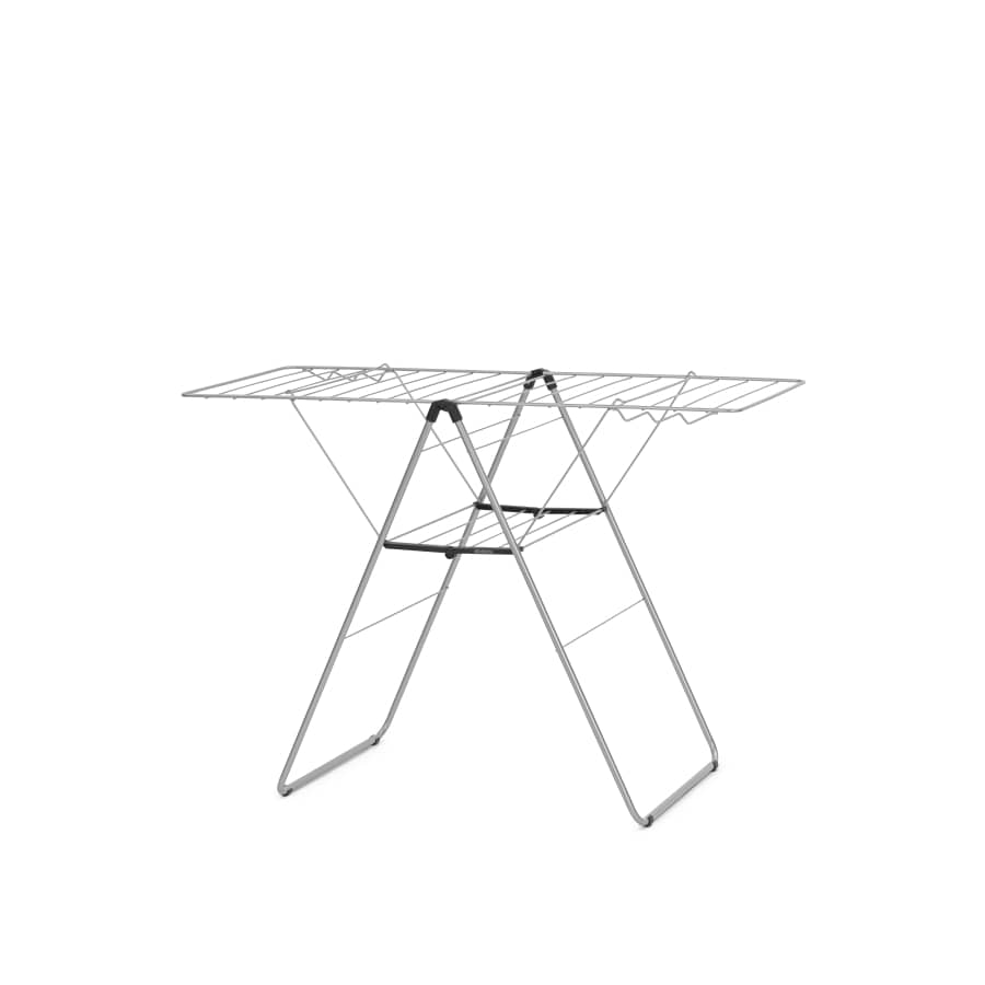Brabantia HangOn Wäscheständer, 20 Meter metallic grey