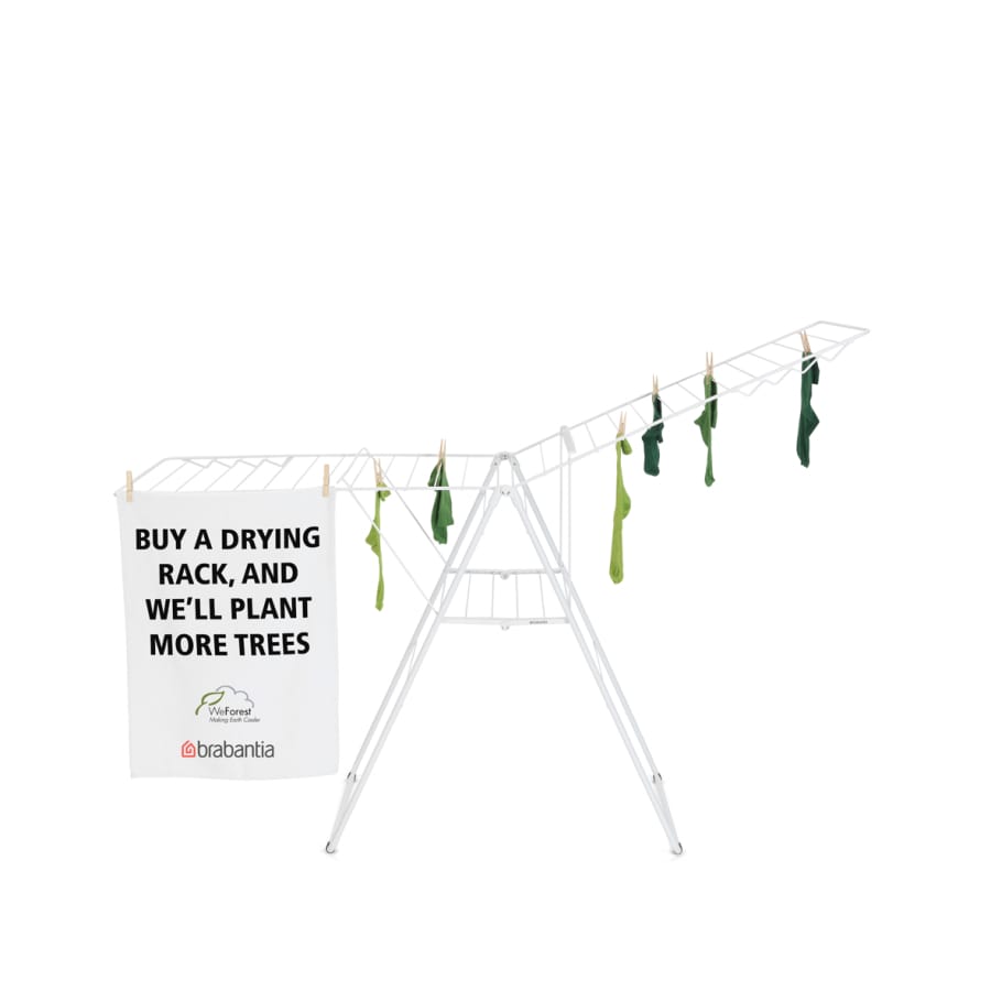 Brabantia HangOn Wäscheständer, 25 Meter